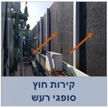 קירות חוץ אקוסטיים עם וויספר פאנל