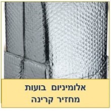 רפלקטופויל-יריעת אלומיניום עם בועות אוויר