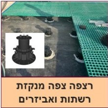 רצפה צפה. מנקזת.רגליות ואביזרים 
