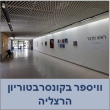 קונסרבטוריון הרצליה - תקרות חוץ ופנים