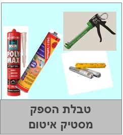 הספק שרוולים ותרמילי איטום לפי גודל חריץ 